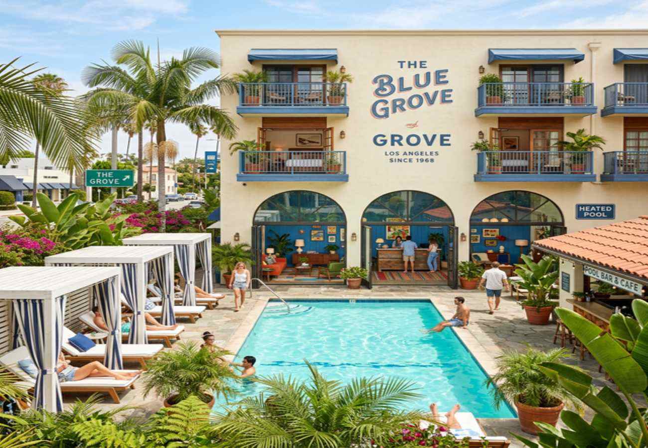 Farmer's Daughter Hotel Los Angeles — retro-chic boutique with heated pool near The Grove