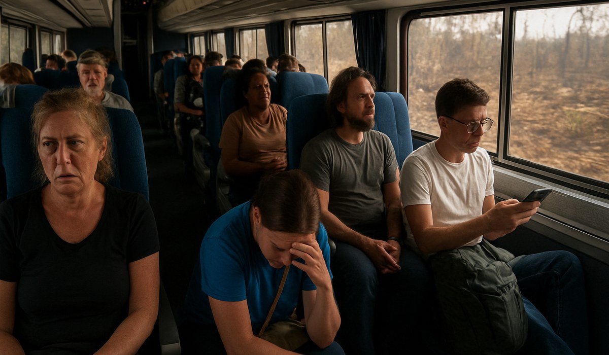 Amtrak Riders Trapped Nearly 24 Hours in Florida Wildfire Crisis
