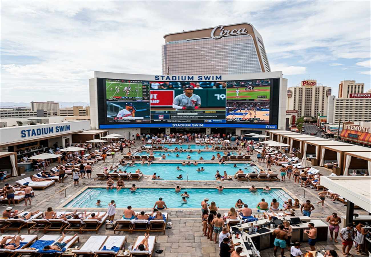 Circa Las Vegas Stadium Swim