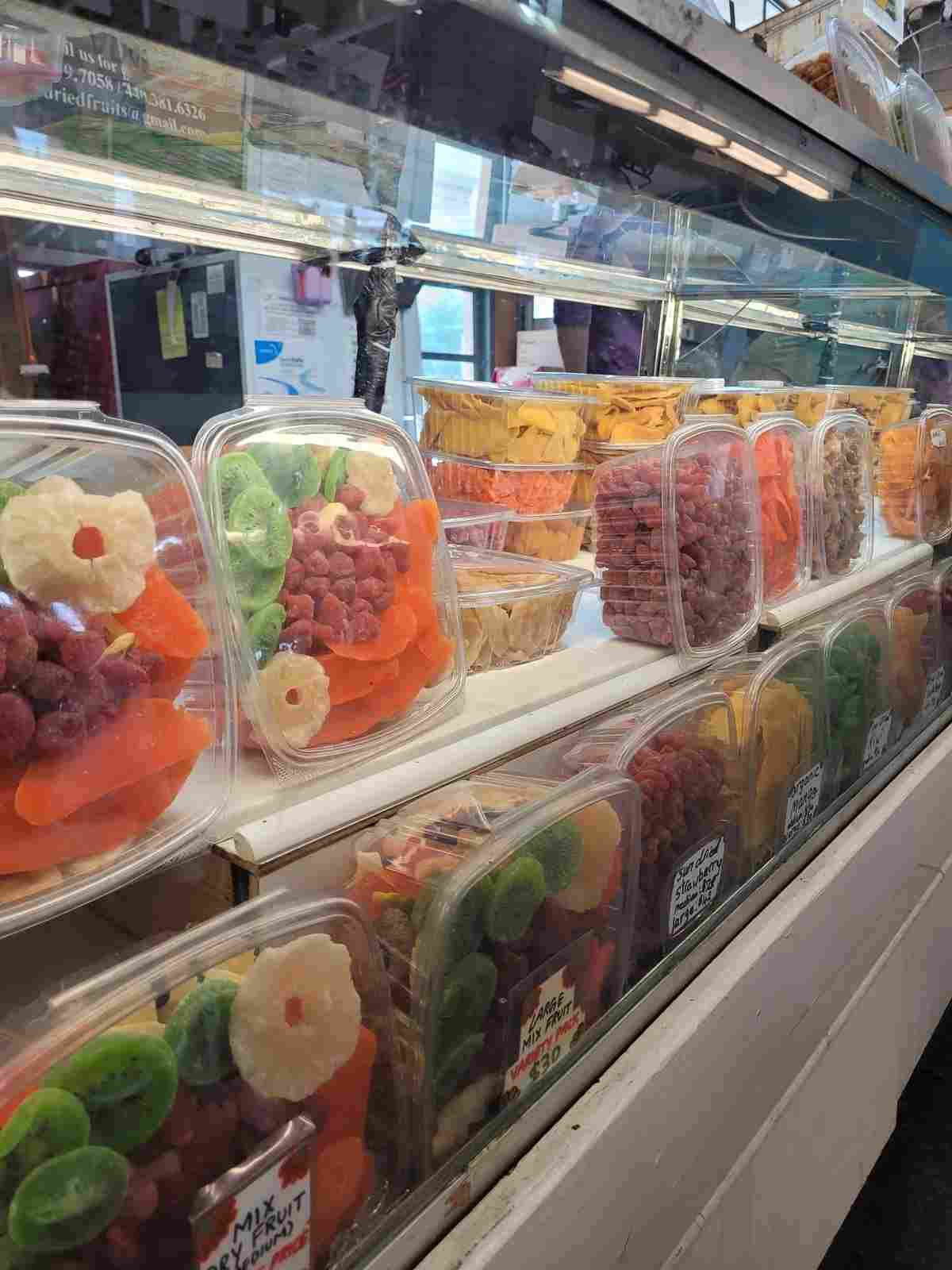 Cleveland West Side Market interior with vendors
