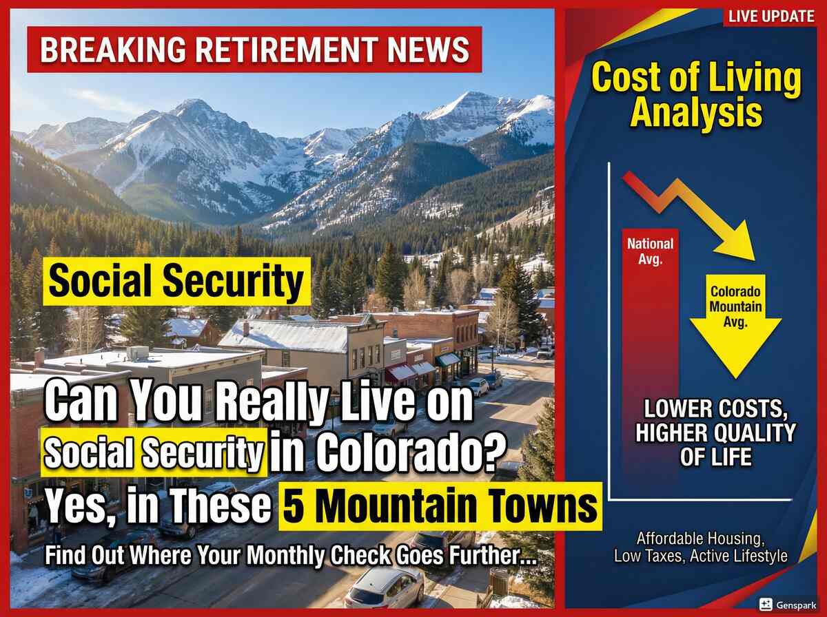 Can You Really Live on Social Security in Colorado? Yes, in These 5 Mountain Towns