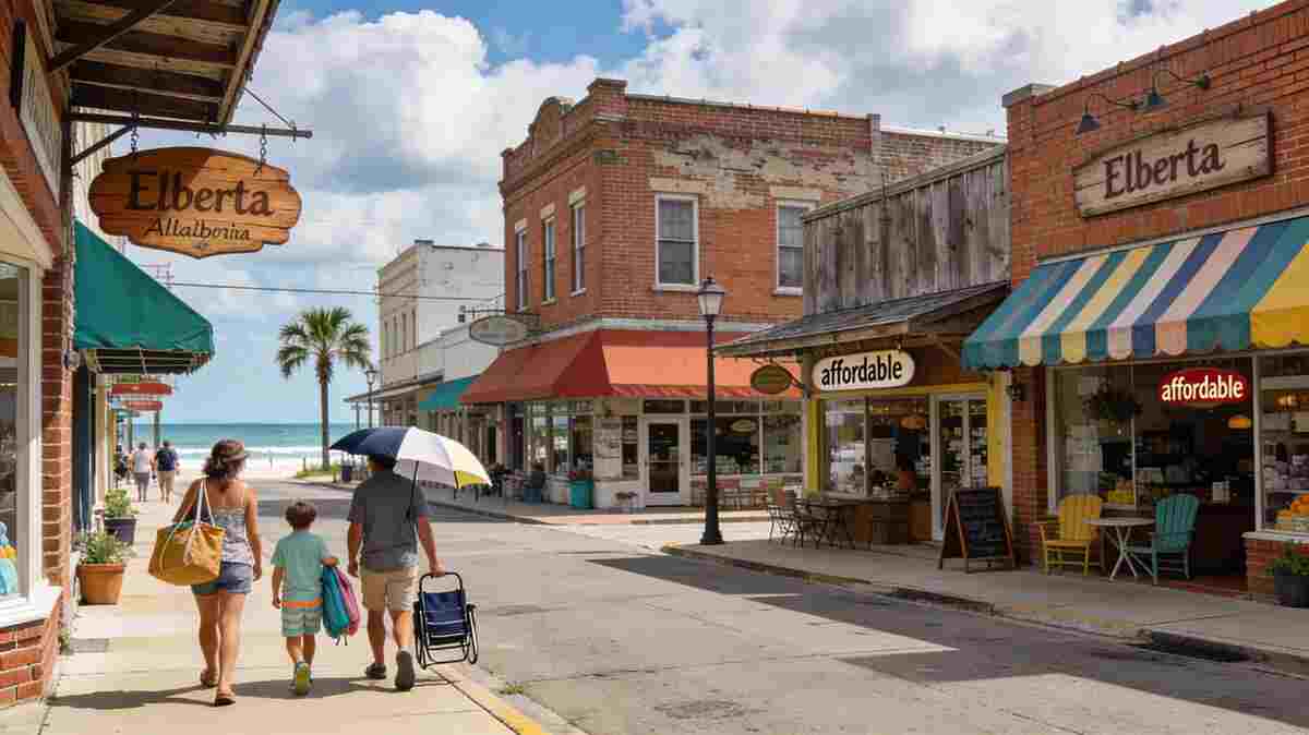 Elberta charming town with easy beach access and lower prices