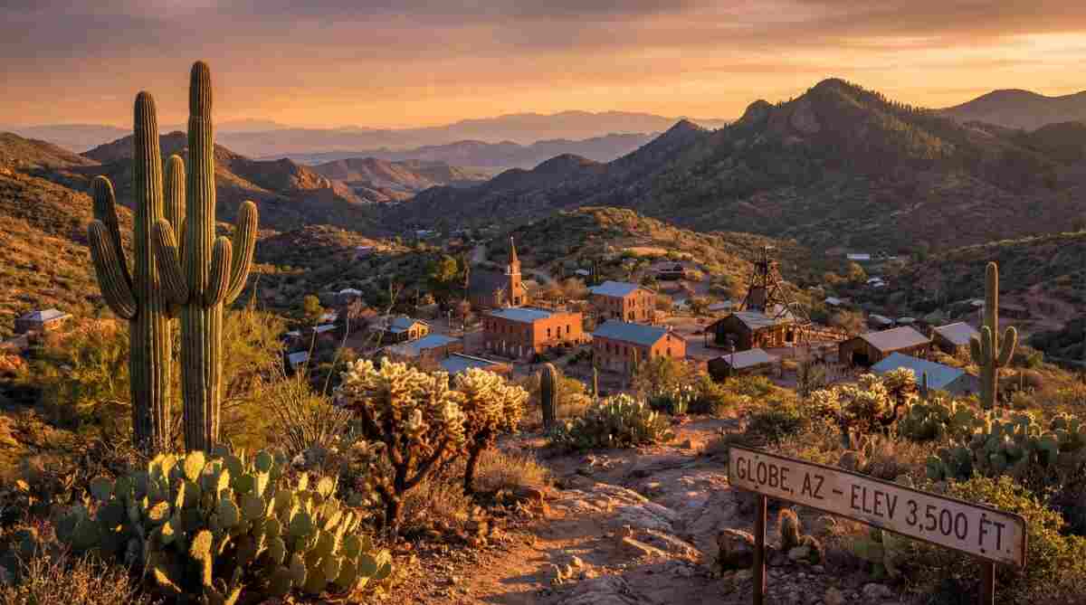 Globe Arizona mountain town – 2026