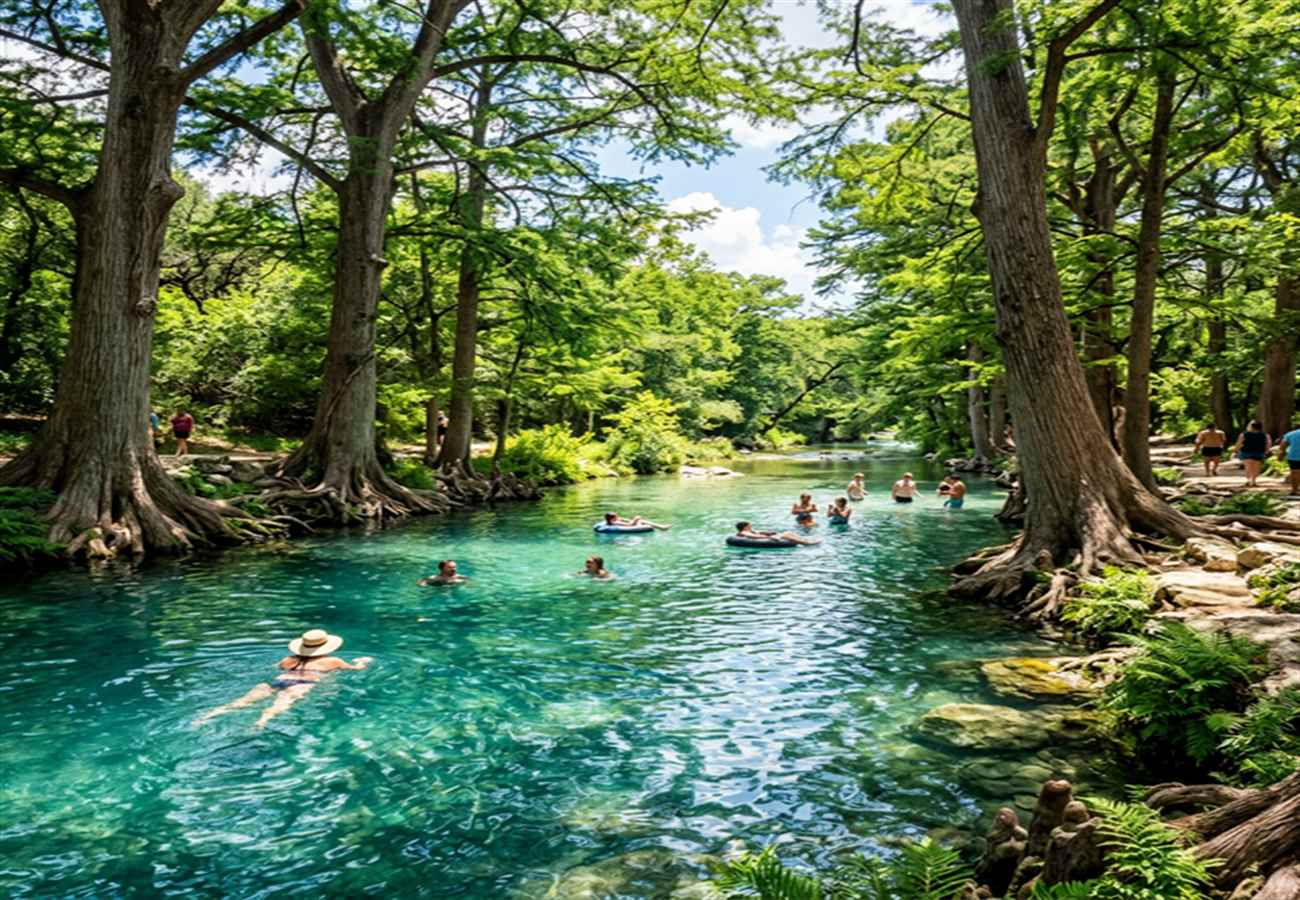 Wimberley Texas Blue Hole Regional Park