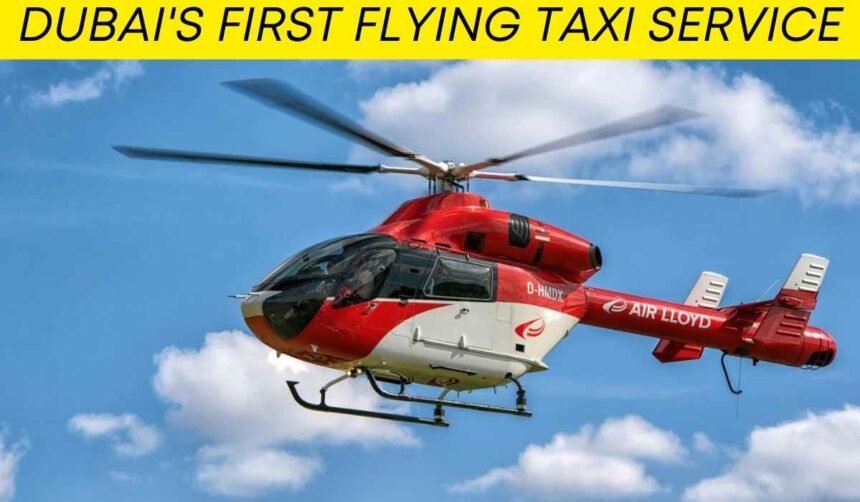 Joby Aviation: Dubai’s First Flying Taxi Service