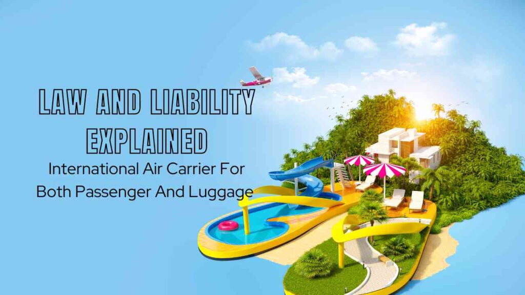 Law And Liability Explained: International Air Carrier For Both Passenger And Luggage