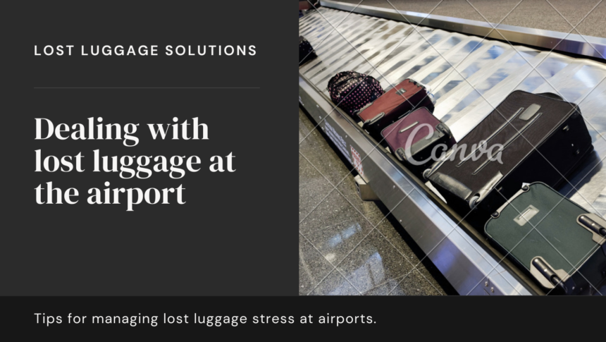 What can be done if the airline lost your luggage