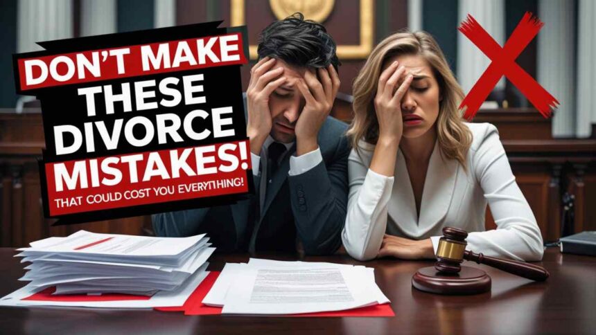 Mistakes to Avoid When Filing for Divorce